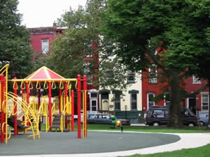 Playground in Fairhill Square